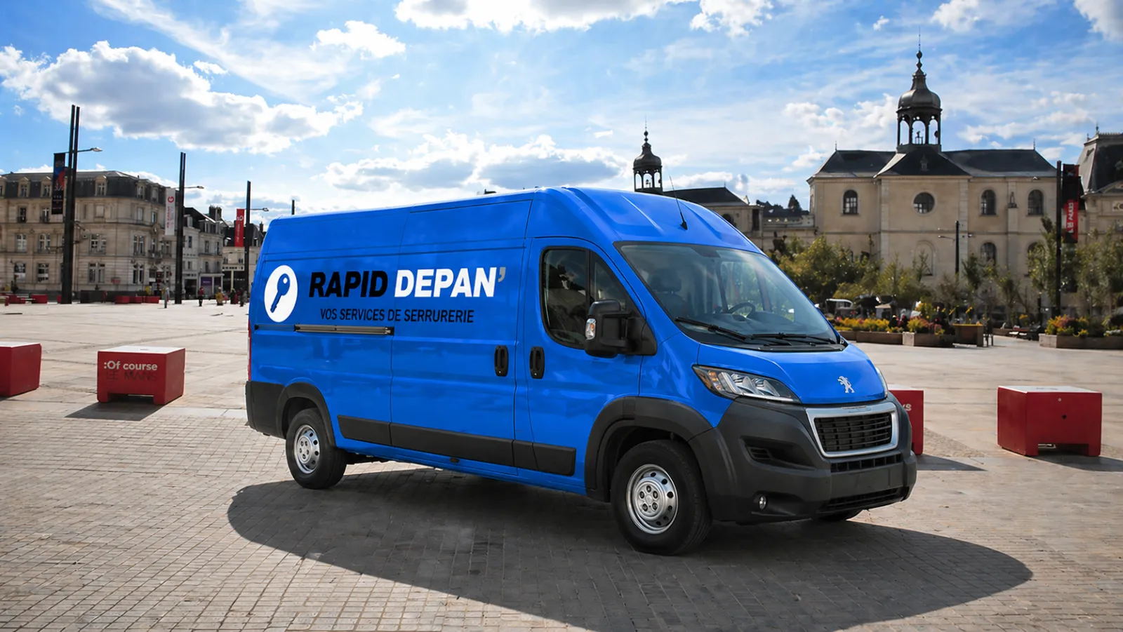 Fourgon Rapid Depan' Plomberie au Mans